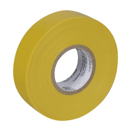 Manc0 Duck 	Professional Grade 3/4 in. W X 66 ft. L Yellow Vinyl Electrical Tape 299017